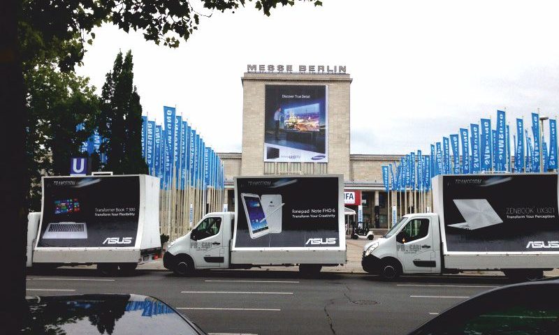 PrCar Asus Messe Berlin